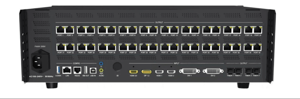 X40m 후면 패널